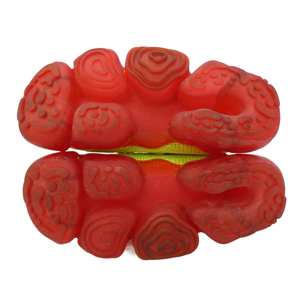 グラウンズ MOOPIE NEON ムーピー スニーカー レッド系 ライムイエロー系 27cm【中古】