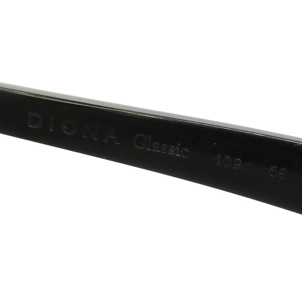 ディグナ Classic 109 度入り ウェリントン メガネ 眼鏡 アイウェア ブラック系 48□21-145【中古】