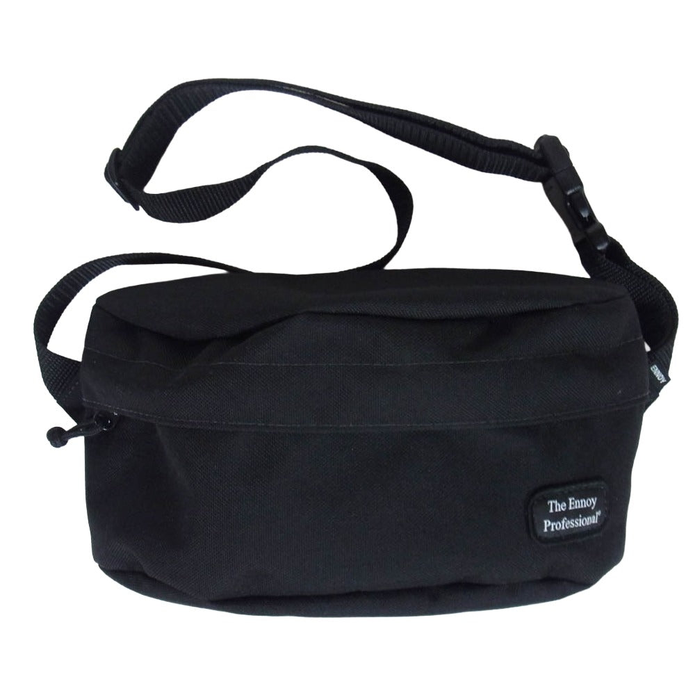 The Ennoy Professional ザ エンノイ プロフェッショナル Waist Bag Cordura Nylon USA製 コーデュラ ナイロン ウエスト ポーチ バッグ ブラック系【中古】