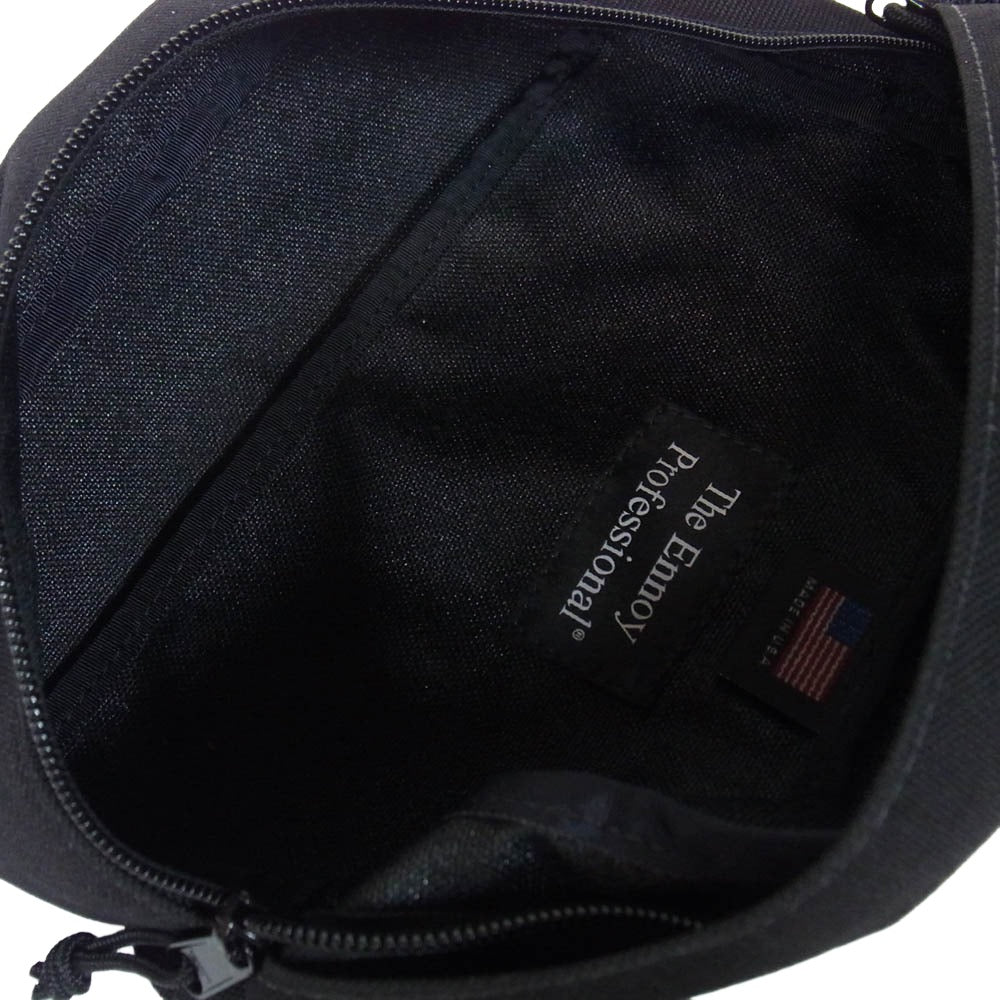 The Ennoy Professional ザ エンノイ プロフェッショナル Waist Bag Cordura Nylon USA製 コーデュラ ナイロン ウエスト ポーチ バッグ ブラック系【中古】