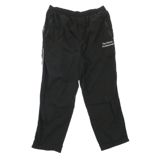 The Ennoy Professional ザ エンノイ プロフェッショナル 26SS SS26BRENPT01LP Piping Nylon Track Pants パイピング ナイロン トラック パンツ ブラック系 L【中古】