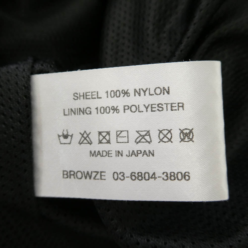 The Ennoy Professional ザ エンノイ プロフェッショナル 26SS SS26BRENJK01LP PIPING NYLON TRACK SUIT パイピング ナイロン トラック ジャケット ブラック系 L【中古】
