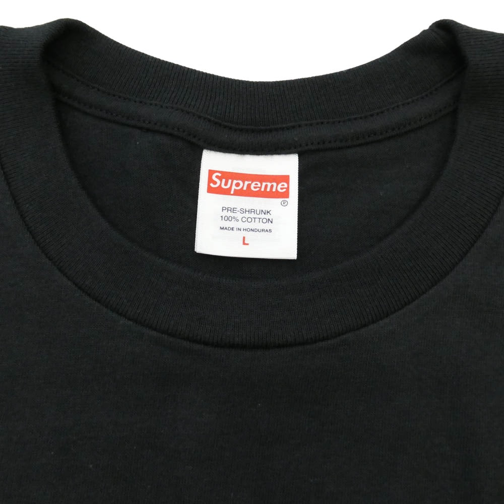 Supreme シュプリーム 25SS Piss Tee ピス Tシャツ 半袖カットソー ブラック系 L【極上美品】【中古】