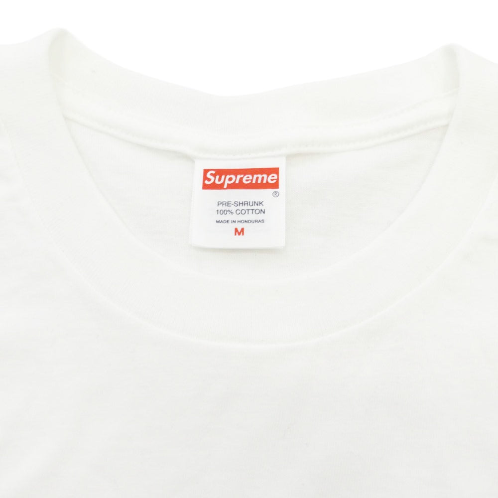 Supreme シュプリーム 24AW Mister Cartoon Pow Tee ミスター カートゥーン パウ Tシャツ 半袖カットソー ホワイト系 M【極上美品】【中古】