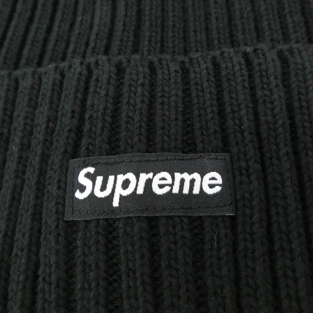 Supreme シュプリーム 25SS Overdyed Beanie オーバー ダイ ビーニー ニット キャップ ブラック系 58cm【新古品】【未使用】【中古】