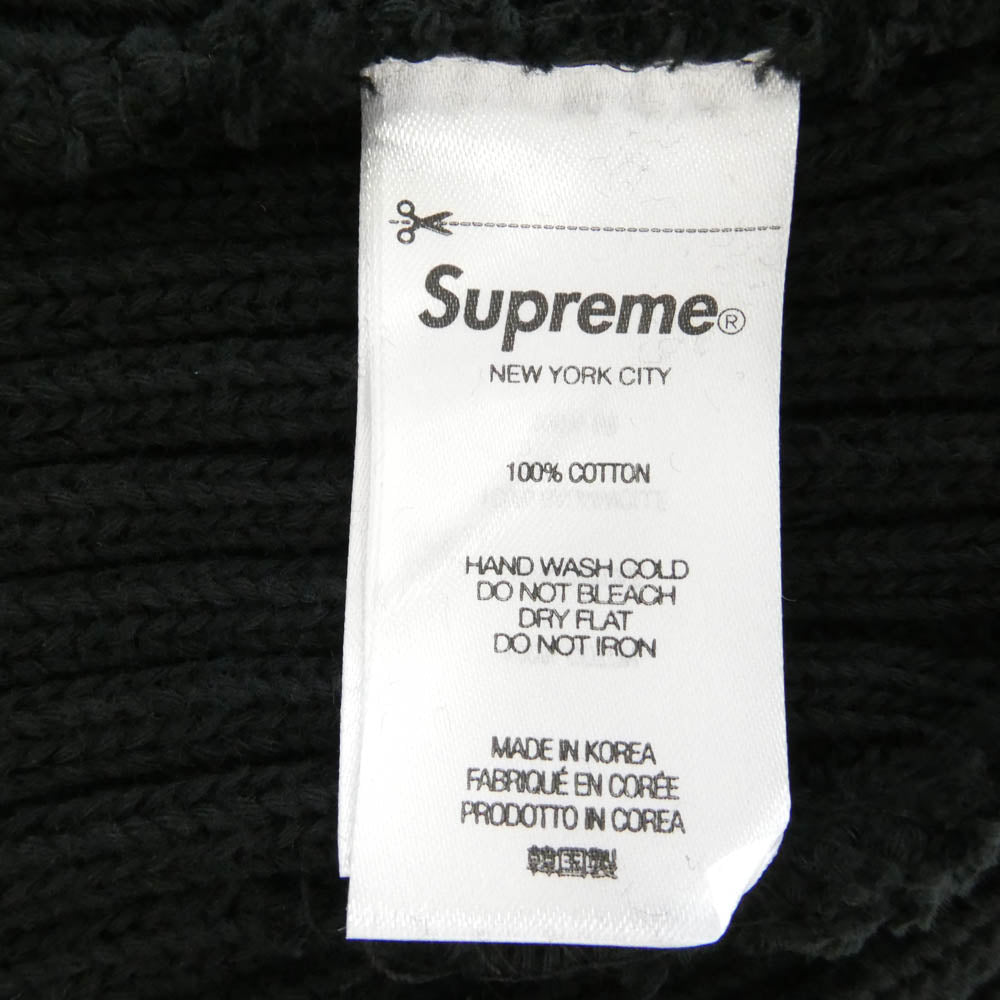 Supreme シュプリーム 25SS Overdyed Beanie オーバー ダイ ビーニー ニット キャップ ブラック系 58cm【新古品】【未使用】【中古】