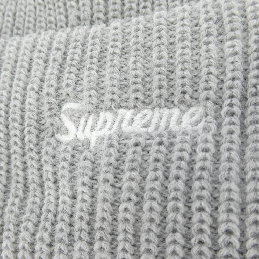Supreme シュプリーム 23AW Loose Gauge Beanie ルーズ ゲージ ビーニー ニット キャップ グレー系【極上美品】【中古】
