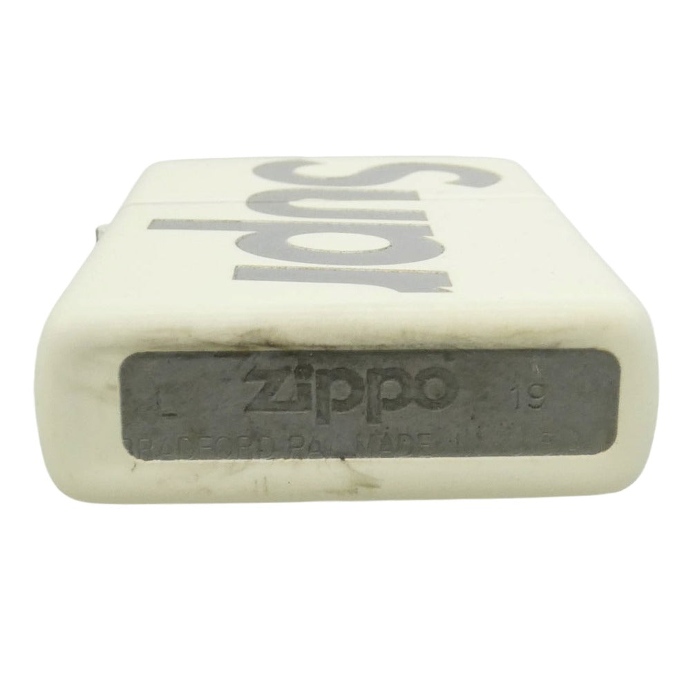 Supreme シュプリーム ZIPPO ジッポ 20SS x Zippo ジッポ Glow in the Dark グロー イン ザ ダーク 蓄光 ライター オフホワイト系【新古品】【未使用】【中古】
