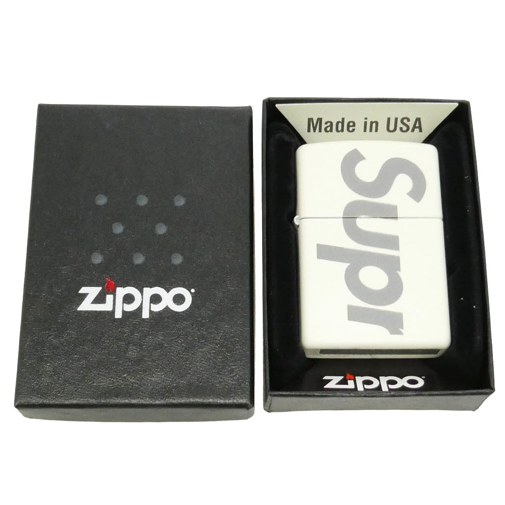 Supreme シュプリーム ZIPPO ジッポ 20SS x Zippo ジッポ Glow in the Dark グロー イン ザ ダーク 蓄光 ライター オフホワイト系【新古品】【未使用】【中古】