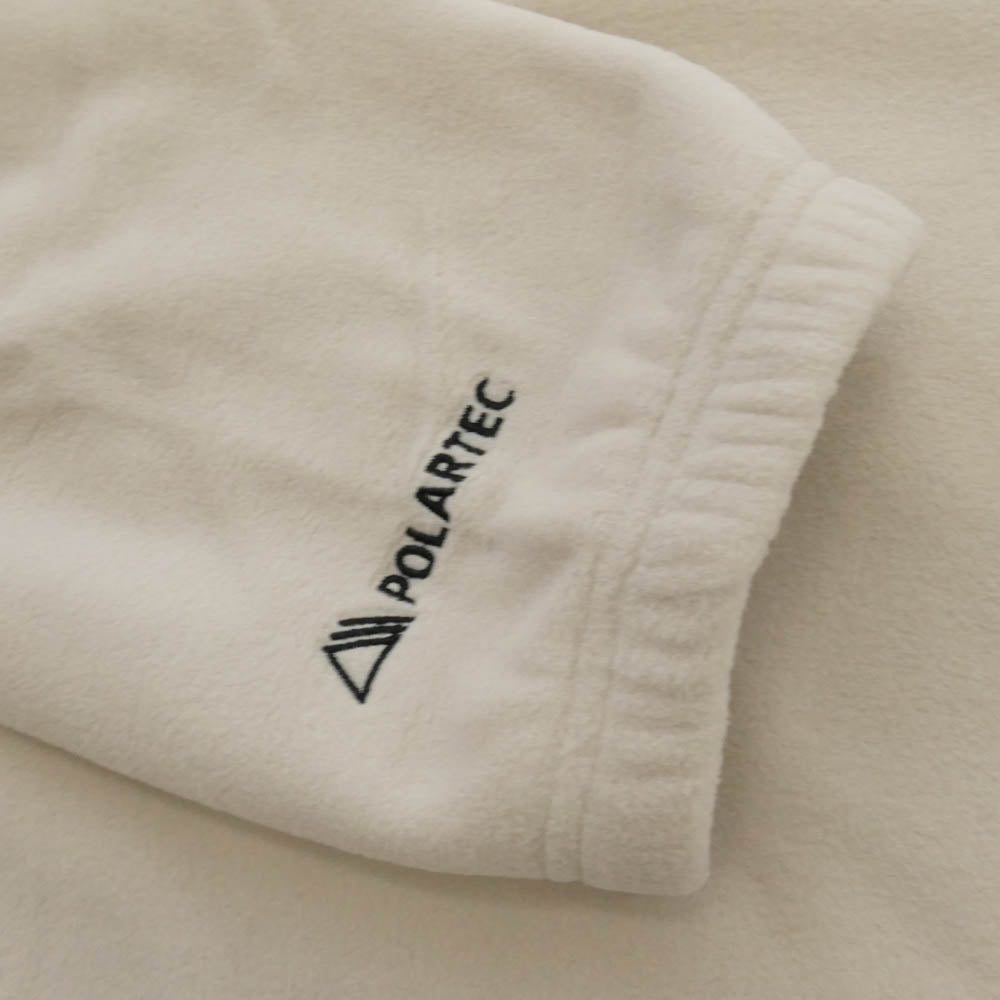 Supreme シュプリーム 22AW Polartec Mock Neck Pullover ポーラテック フリース ハイネック プルオーバー トレーナー アイボリー ホワイト系 XL【極上美品】【中古】