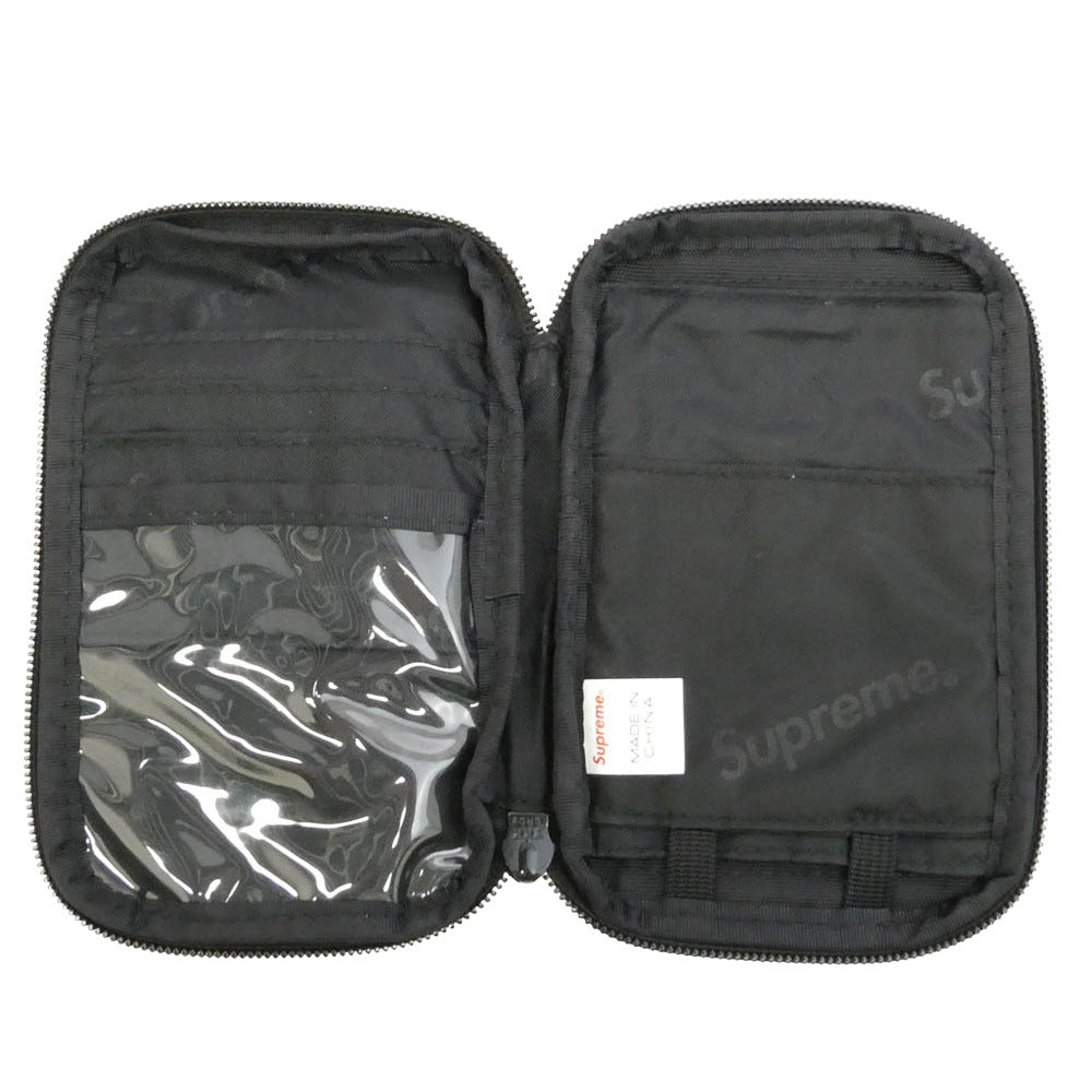 Supreme シュプリーム 19AW Small Zip Pouch スモール ジップ ポーチ ブラック系【新古品】【未使用】【中古】