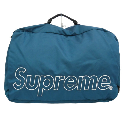 Supreme シュプリーム 19AW Duffle Bag 2WAY ダッフル ショルダー バッグ ターコイズブルー系【新古品】【未使用】【中古】