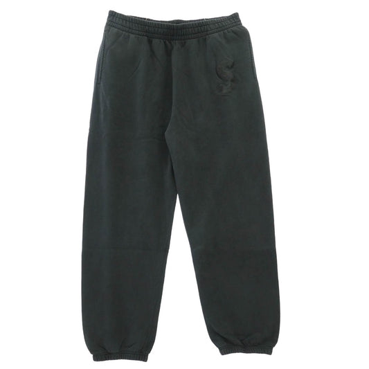 Supreme シュプリーム 23SS 23SS カナダ製 Overdyed S Logo Sweatpant オーバーダイド S ロゴ 刺繍ロゴ スウェット パンツ ブラック系 XL【新古品】【未使用】【中古】