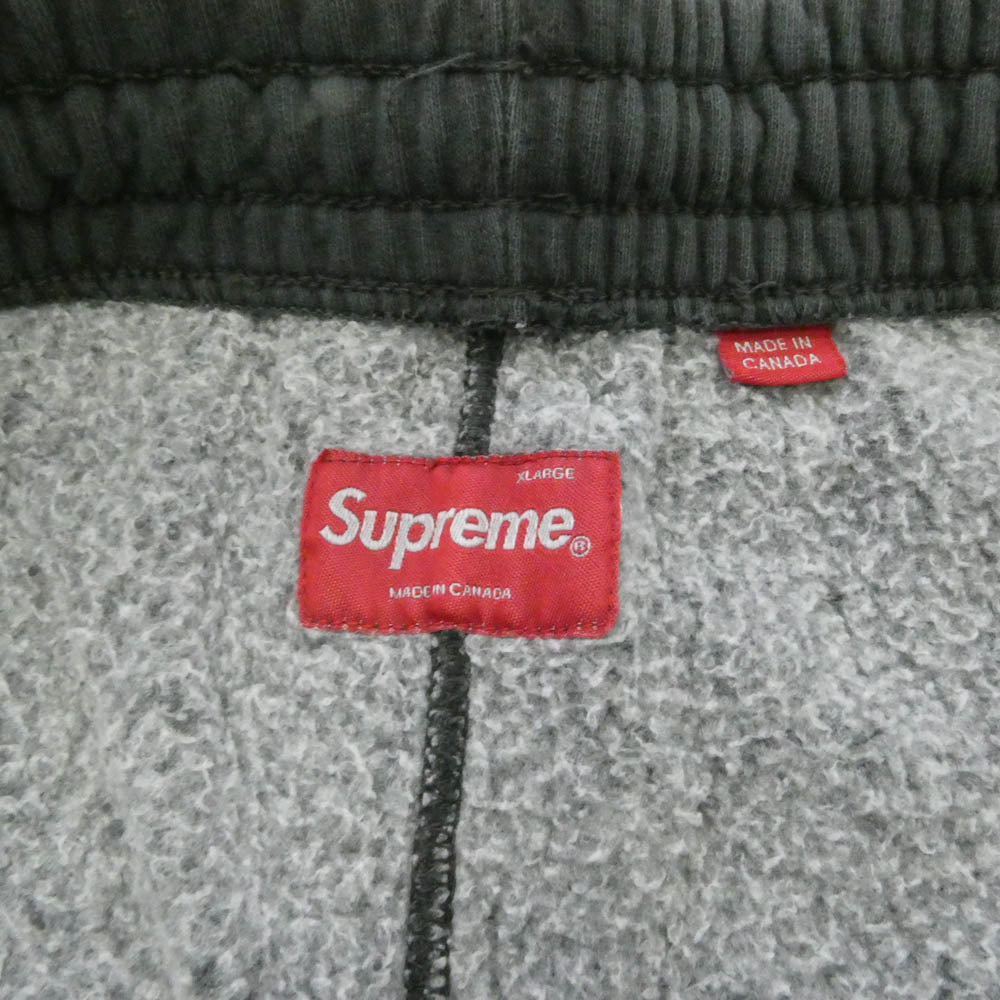 Supreme シュプリーム 23SS 23SS カナダ製 Overdyed S Logo Sweatpant オーバーダイド S ロゴ 刺繍ロゴ スウェット パンツ ブラック系 XL【新古品】【未使用】【中古】