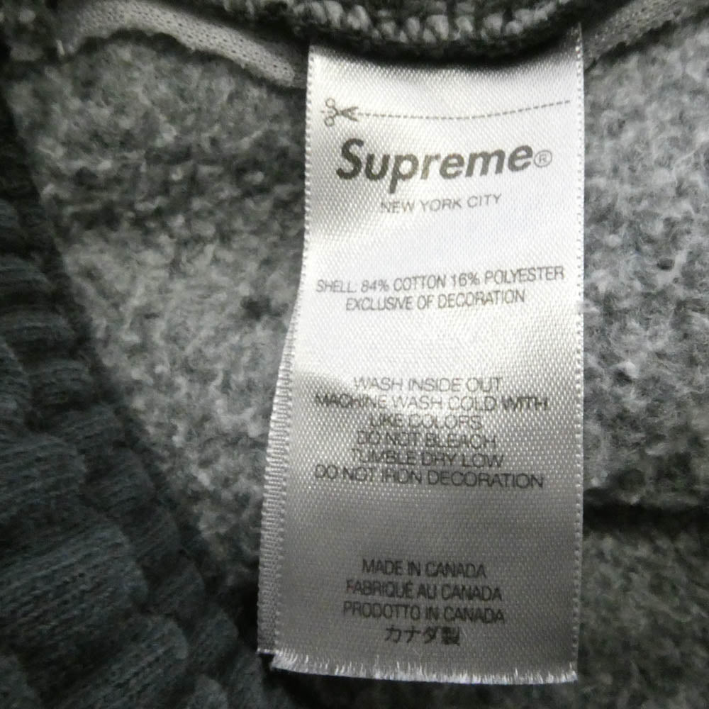 Supreme シュプリーム 23SS 23SS カナダ製 Overdyed S Logo Sweatpant オーバーダイド S ロゴ 刺繍ロゴ スウェット パンツ ブラック系 XL【新古品】【未使用】【中古】