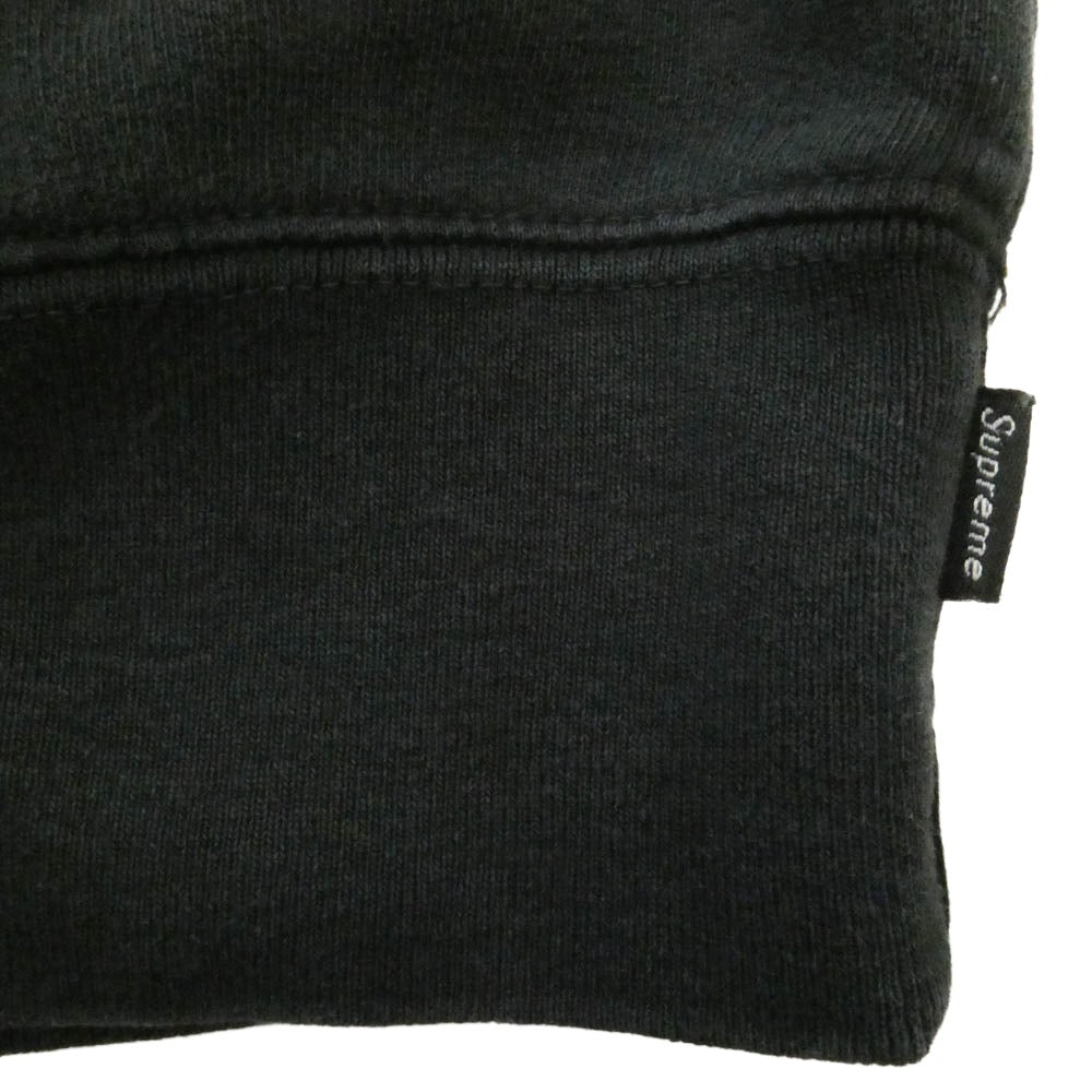 Supreme シュプリーム 23SS Overdyed S Logo Hooded Sweatshirt オーバーダイド ロゴ フーデッド スウェットシャツ プルオーバー パーカー フーディー ブラック系【美品】【中古】