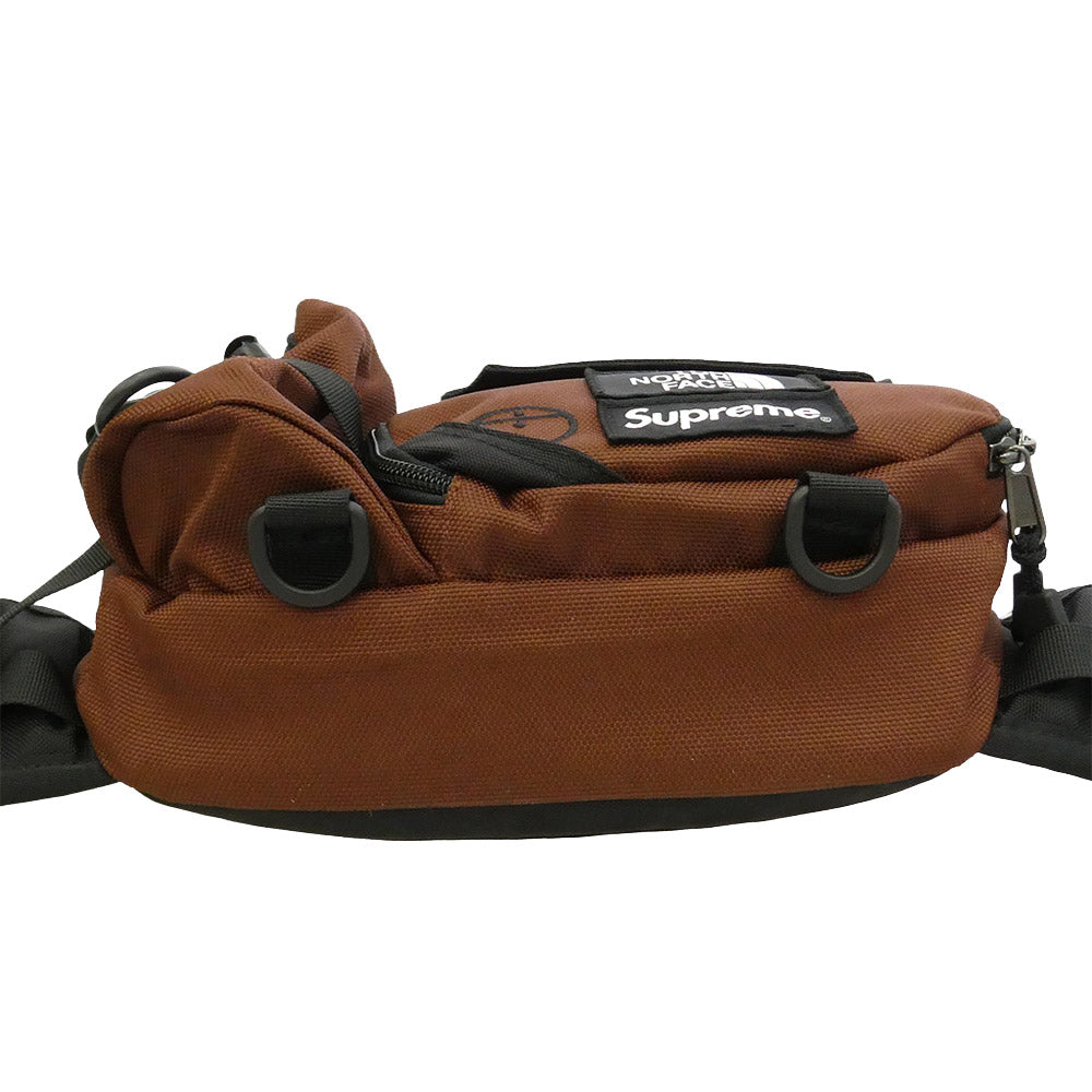 Supreme シュプリーム THE NORTH FACE ノースフェイス 22AW NM82291I ×THE NORTH FACE Steep Tech Waist Bag スティープテック ウエストバッグ ダークオーク ウエストポーチ ブラウン系【新古品】【未使用】【中古】