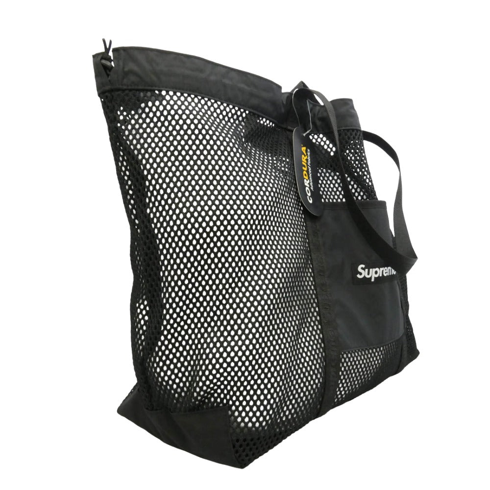 Supreme シュプリーム 25SS Mesh Tote Bag メッシュ トートバッグ ブラック系【極上美品】【中古】