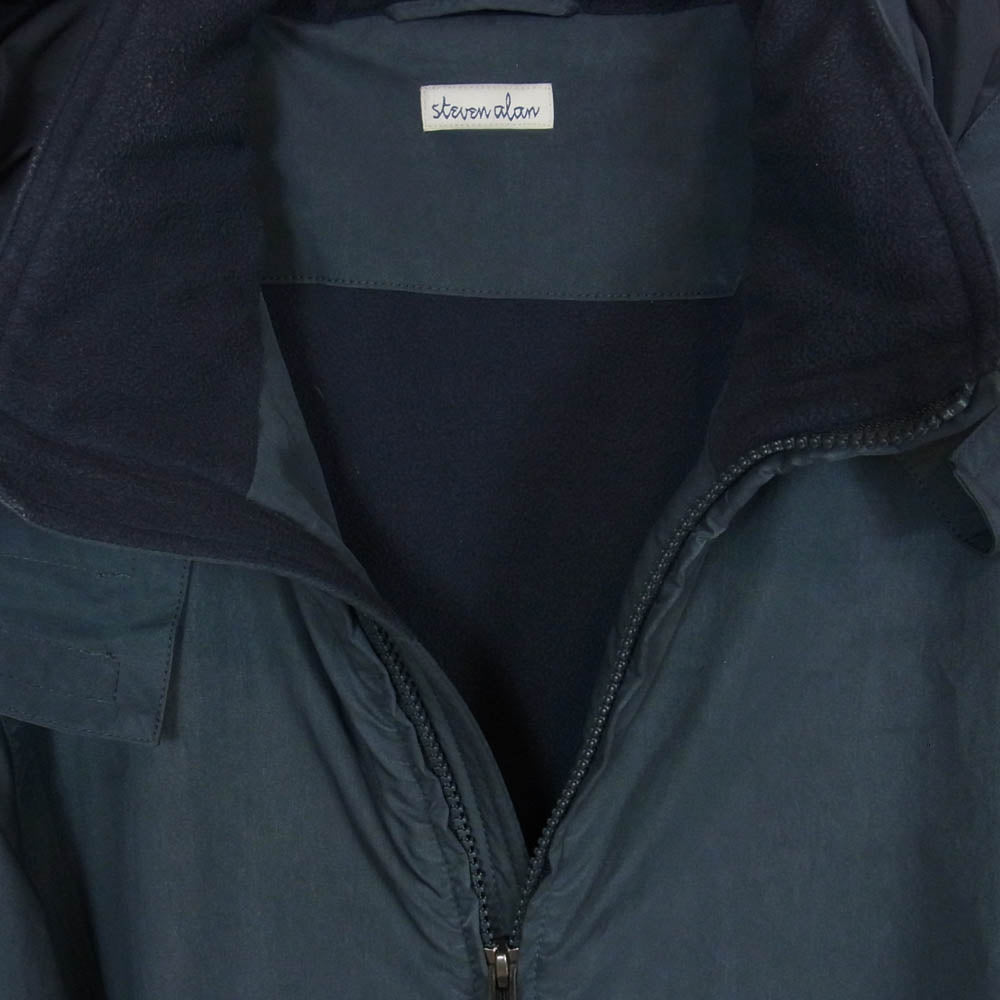 スティーブンアラン 8125-186-0764 P/N MMRY WORMER BLOUSON ナイロン ジャケット チャコール系 L【中古】
