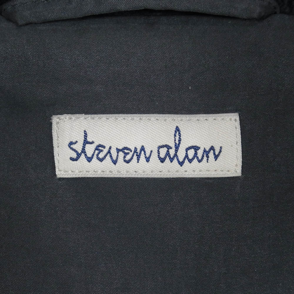 スティーブンアラン 8125-186-0764 P/N MMRY WORMER BLOUSON ナイロン ジャケット チャコール系 L【中古】