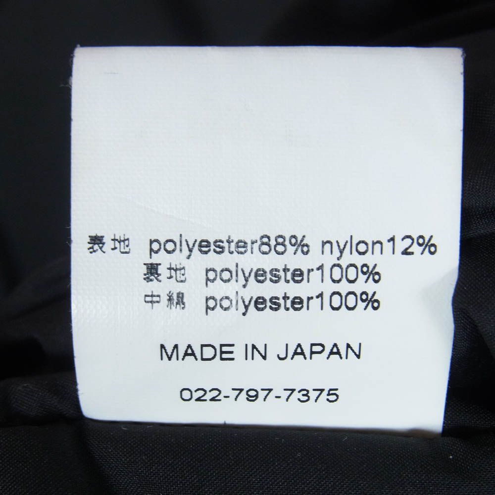 アフィット FI-04 WATER PROOF PUFF JACKET ウォーター プルーフ 中綿 ジャケット ブラック系 1【中古】