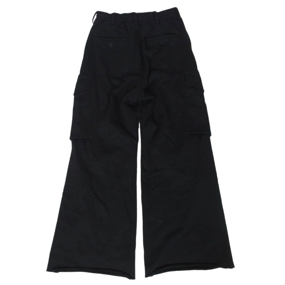 タム 26S0353 OVER CARGO SWEAT PANTS カーゴ スウェット パンツ ブラック系 サイズ表記無し【中古】
