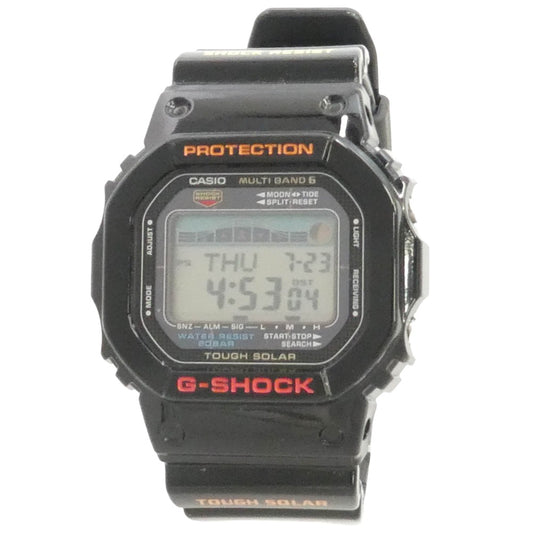 CASIO G-SHOCK カシオ ジーショック GWX-5600-1JF G-LIDE Gライド デジタル 電波ソーラー 腕時計 ブラック系【極上美品】【中古】