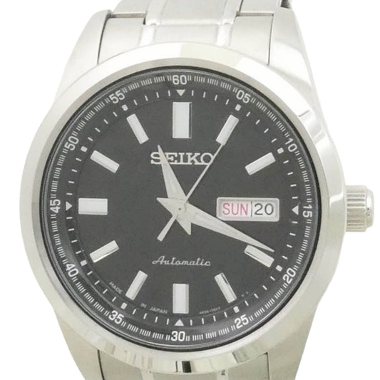 SEIKO セイコー SARV003 SELECTION メカニカル カレンダー付 自動巻き 腕時計 シルバー系【中古】