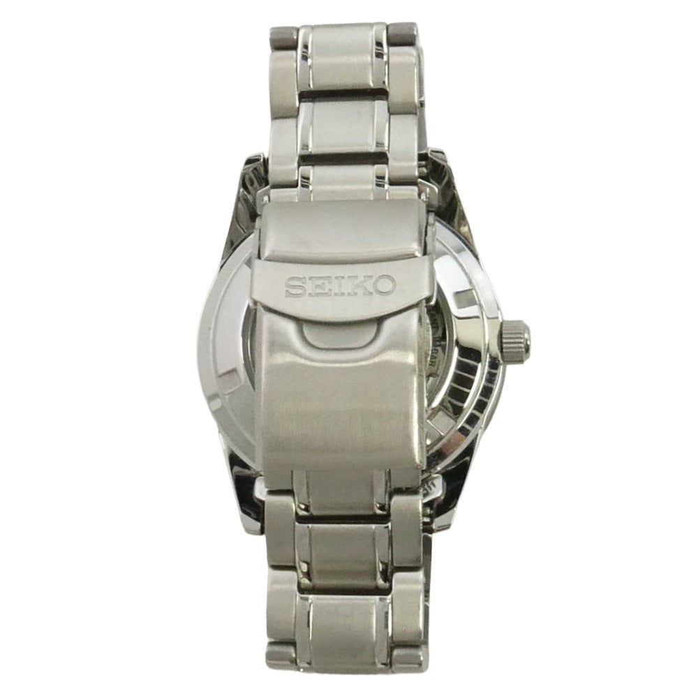 SEIKO セイコー SARV003 SELECTION メカニカル カレンダー付 自動巻き 腕時計 シルバー系【中古】