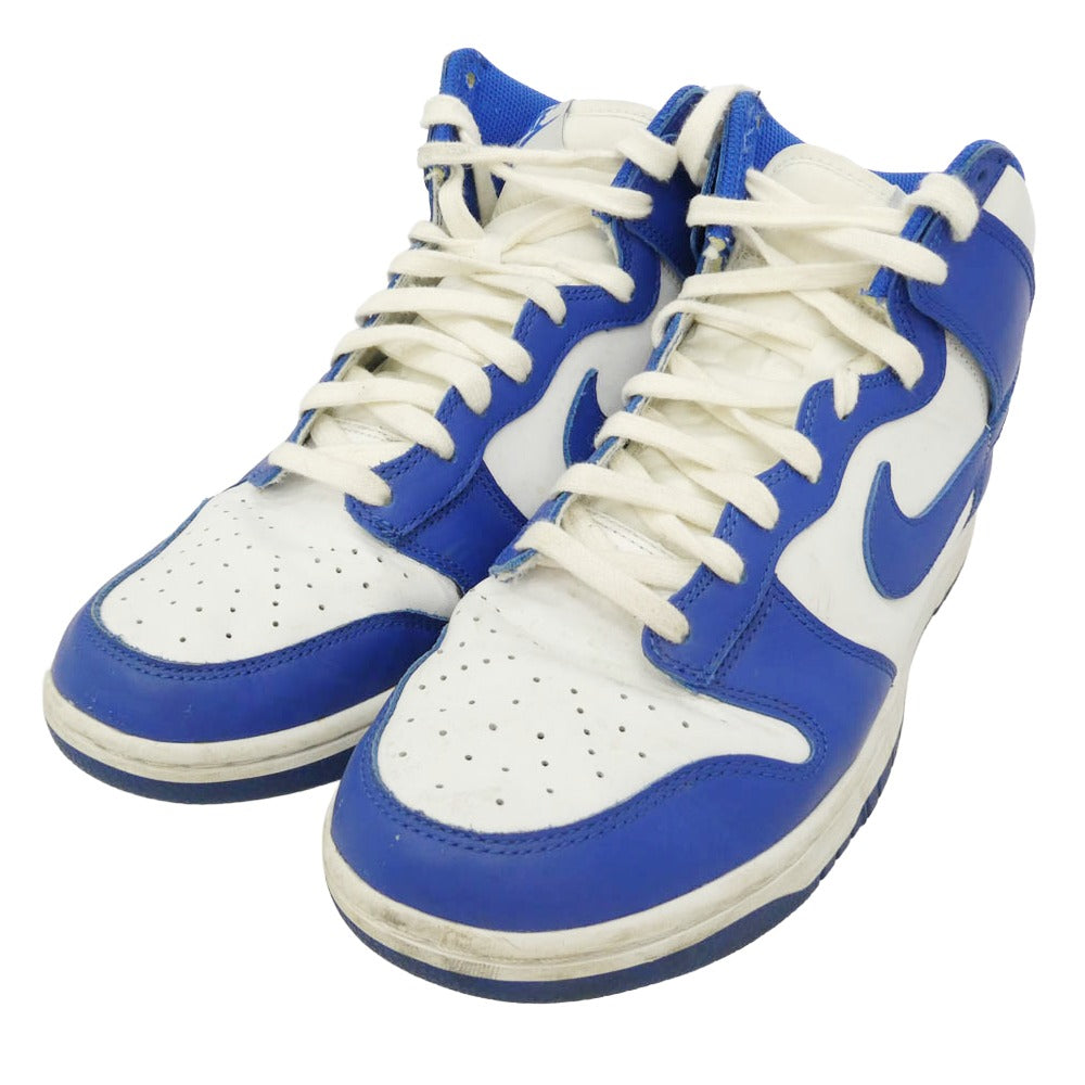 NIKE ナイキ DD1399-102 Dunk High Game Royal ダンク ハイ ハイカット スニーカー ブルー系 ホワイト系 28.5cm【中古】