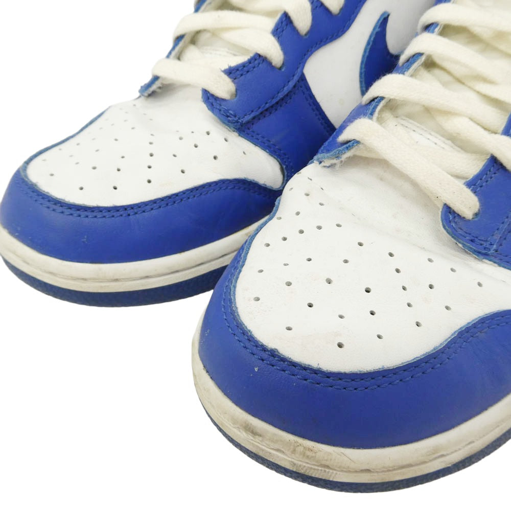 NIKE ナイキ DD1399-102 Dunk High Game Royal ダンク ハイ ハイカット スニーカー ブルー系 ホワイト系 28.5cm【中古】