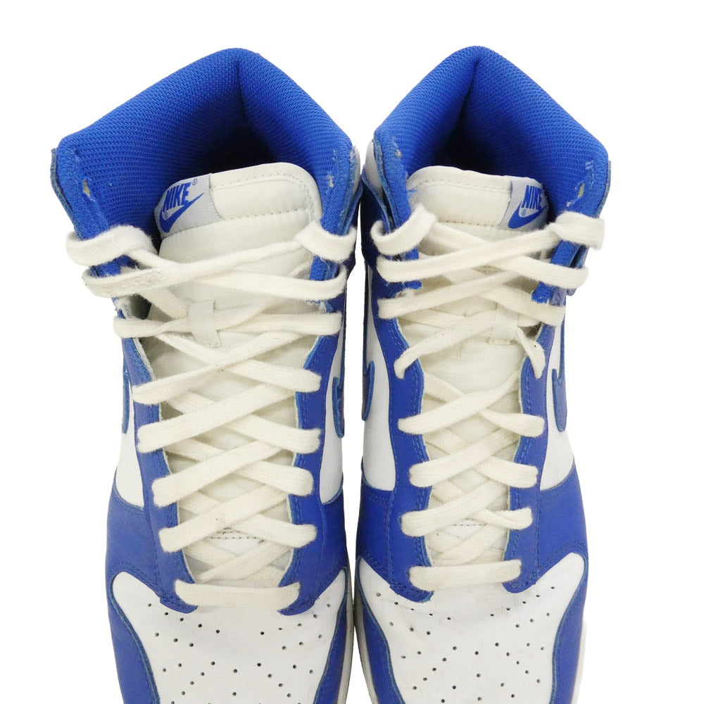 NIKE ナイキ DD1399-102 Dunk High Game Royal ダンク ハイ ハイカット スニーカー ブルー系 ホワイト系 28.5cm【中古】
