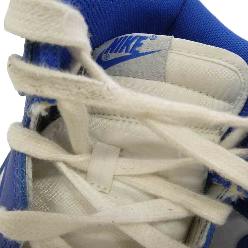 NIKE ナイキ DD1399-102 Dunk High Game Royal ダンク ハイ ハイカット スニーカー ブルー系 ホワイト系 28.5cm【中古】