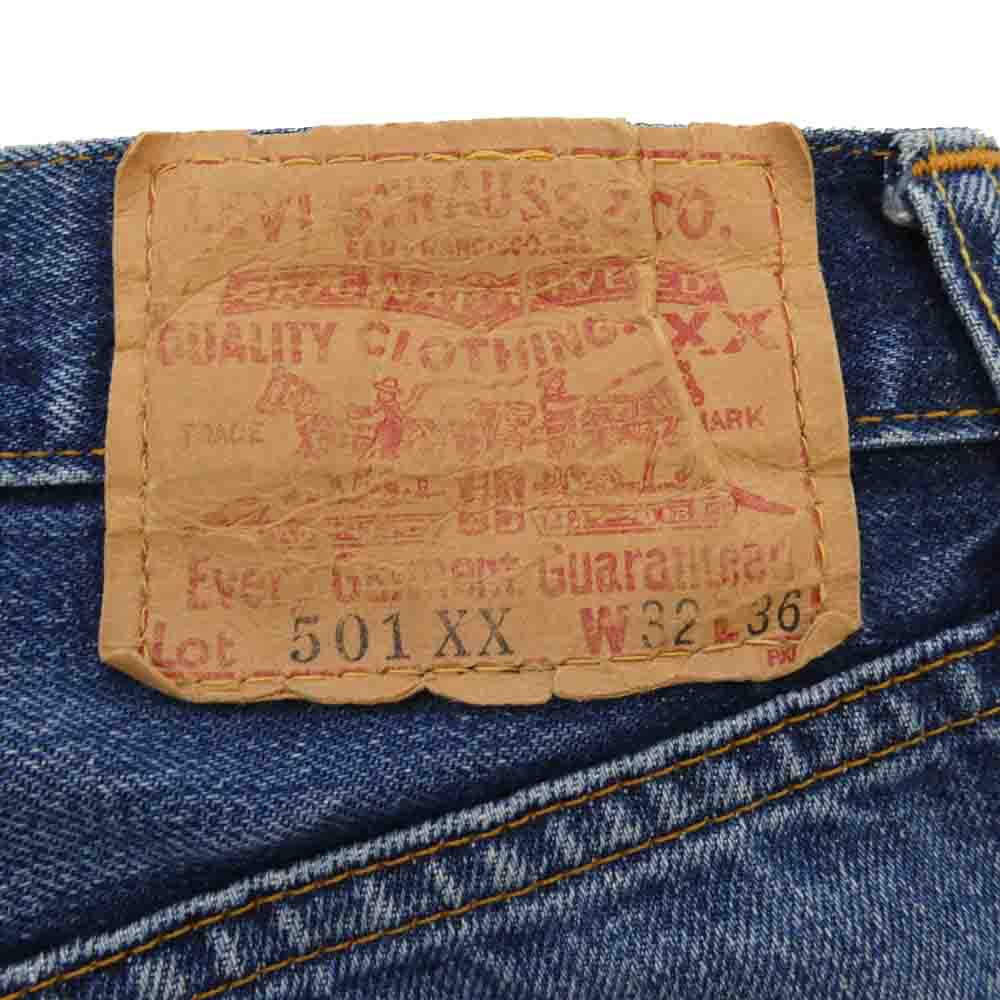 Levi's リーバイス 501-0003 99年 USA製 501 XX 1955年復刻 バレンシア工場 デニムパンツ ジーンズ インディゴブルー系 W32 L36【中古】