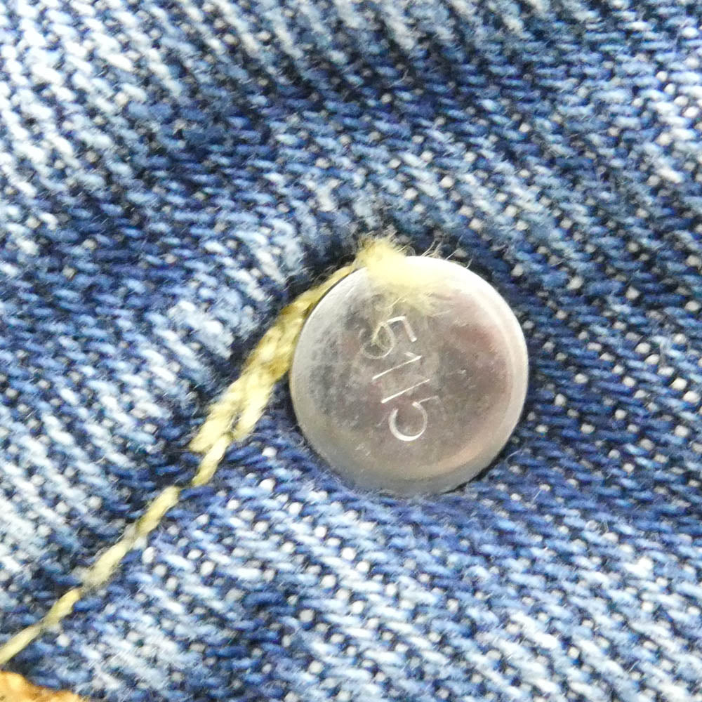 Levi's リーバイス 00501-2454 USA製 501 サークルR USED加工 WHITE OAK ホワイトオーク デニムパンツ ジーンズ インディゴブルー系 W36 L32【美品】【中古】