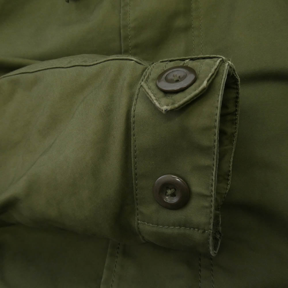 AMERICAN RAG CIE アメリカンラグシー AFN-M142-C0023 着脱式ボアライナー付 モッズコート ミリタリー コート カーキ系 1【中古】