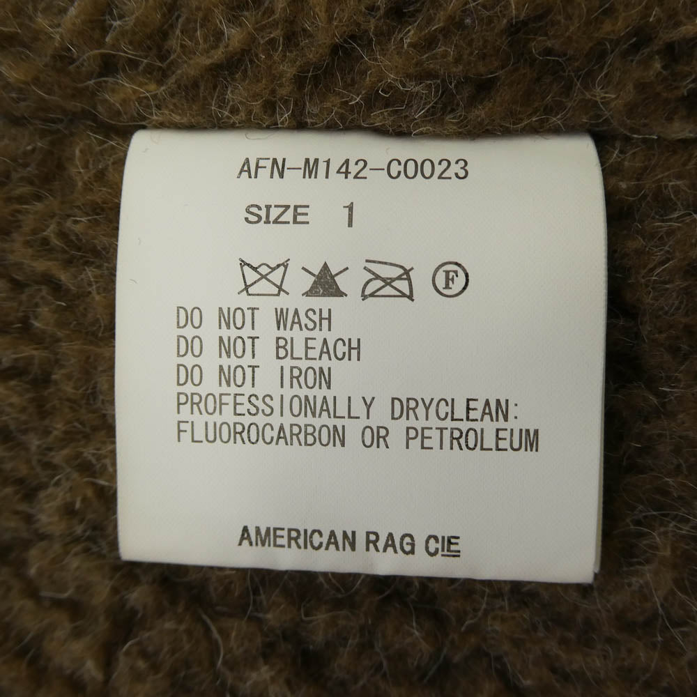 AMERICAN RAG CIE アメリカンラグシー AFN-M142-C0023 着脱式ボアライナー付 モッズコート ミリタリー コート カーキ系 1【中古】