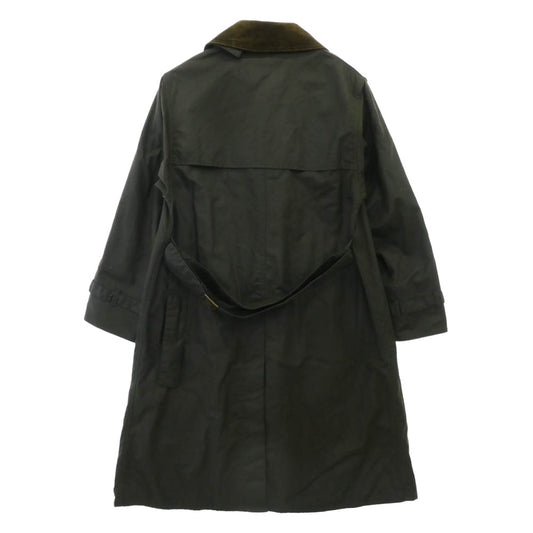 Barbour バブアー 1602333 WAX TRENCH COAT ワックス トレンチ コート ダークグリーン系 36【中古】