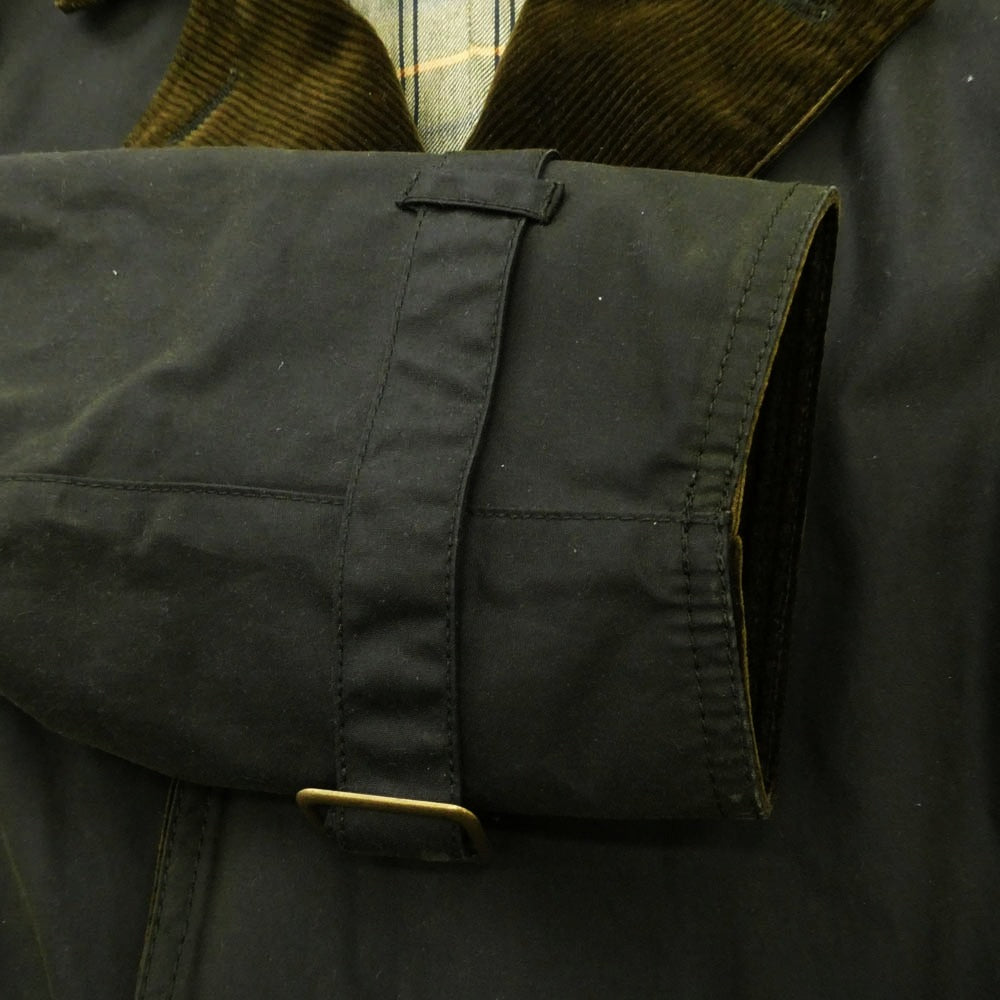 Barbour バブアー 1602333 WAX TRENCH COAT ワックス トレンチ コート ダークグリーン系 36【中古】