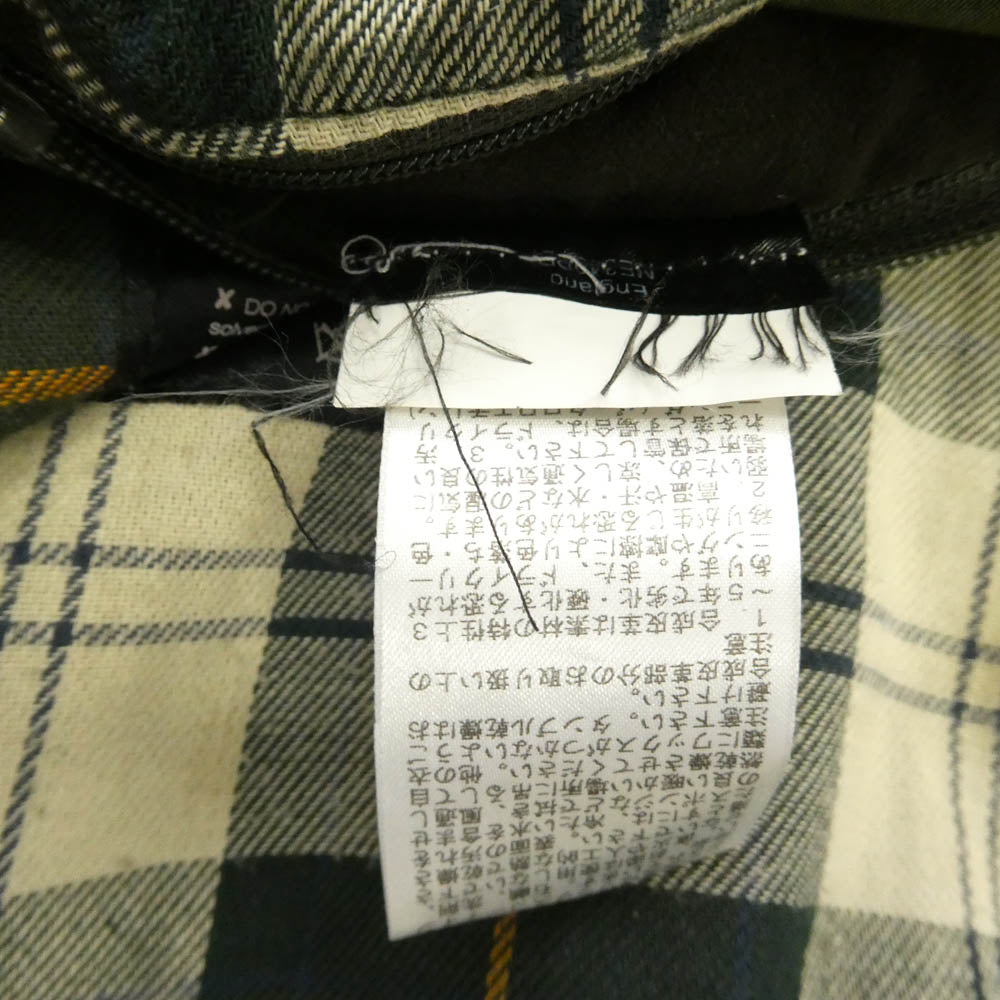 Barbour バブアー 1602333 WAX TRENCH COAT ワックス トレンチ コート ダークグリーン系 36【中古】