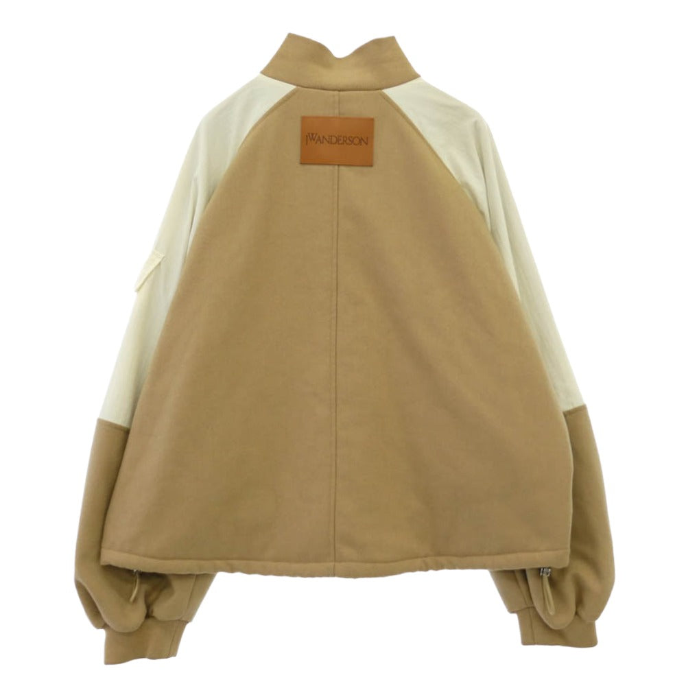 J.W.Anderson. ジェイダブリューアンダーソン JK0274PG1364132 COLOR BLOCK TRACK JACKET トラックジャケット ベージュ系 M【中古】