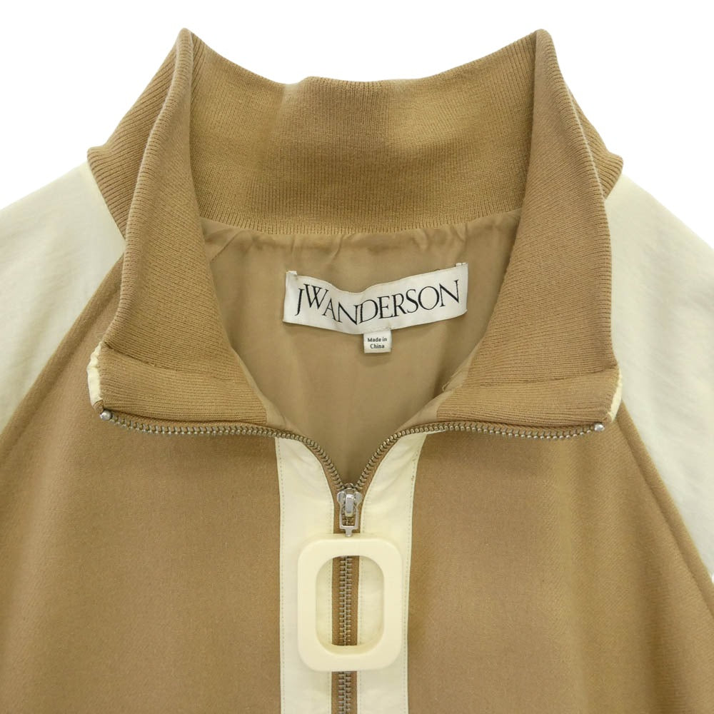 J.W.Anderson. ジェイダブリューアンダーソン JK0274PG1364132 COLOR BLOCK TRACK JACKET トラックジャケット ベージュ系 M【中古】