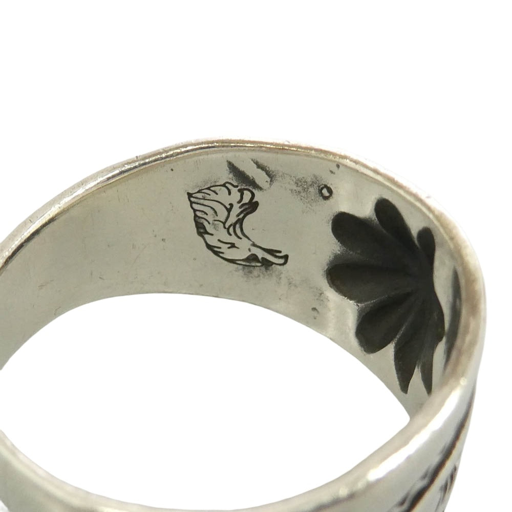 LARRY SMITH ラリースミス RG-0002 SHELL S RING シェル アロー スタンプワーク リング シルバー系 不明【中古】