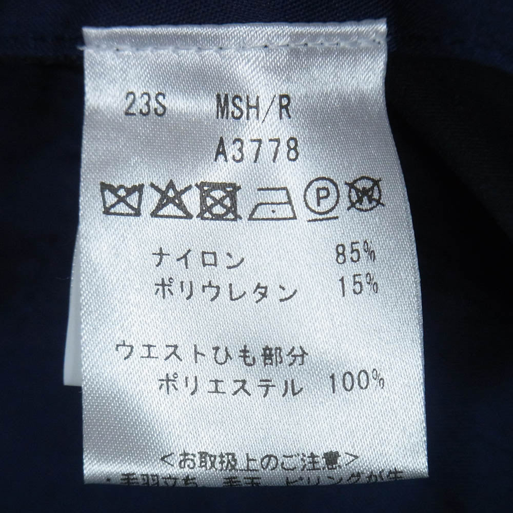 giabsarchivio MSH/R ×菅原靴店 MASACCIO マサッチョ ストレッチ 永久クリース コットン ナイロン ツイル ストレッチ パンツ ダークネイビー系 44【新古品】【未使用】【中古】