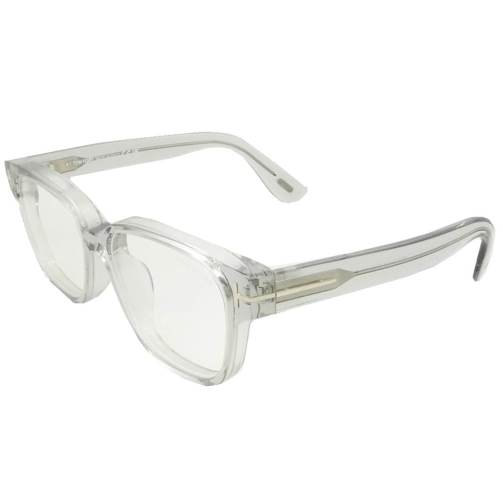 TOM FORD トムフォード TF6071-D-B スクエア アジアンフィット クリア フレーム アイウェア メガネ 眼鏡 クリア系 54□16-145【中古】