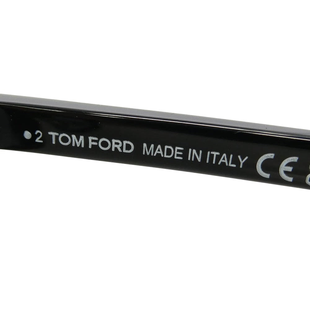 TOM FORD トムフォード TF1275-D 日本企画モデル ウェリントンシェイプ カラー レンズ サングラス ブラック系 52□19　145【極上美品】【中古】