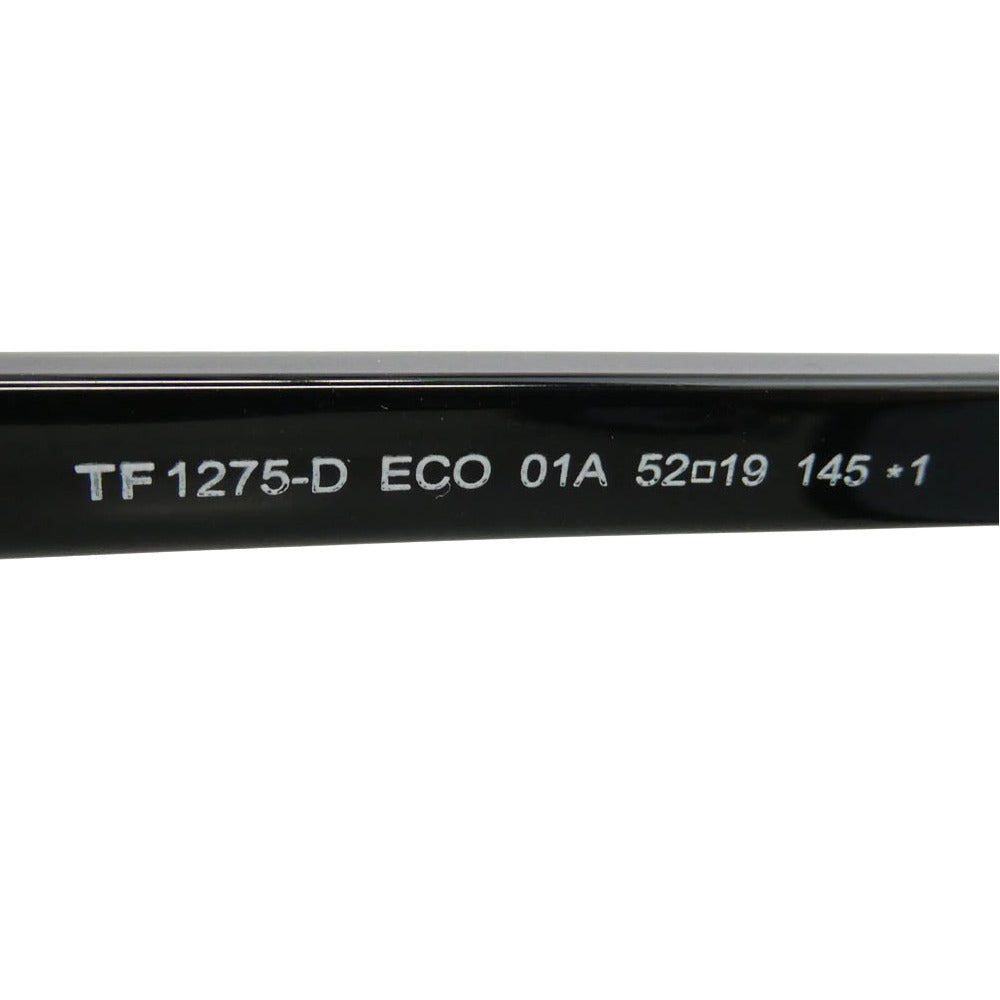 TOM FORD トムフォード TF1275-D 日本企画モデル ウェリントンシェイプ カラー レンズ サングラス ブラック系 52□19　145【極上美品】【中古】