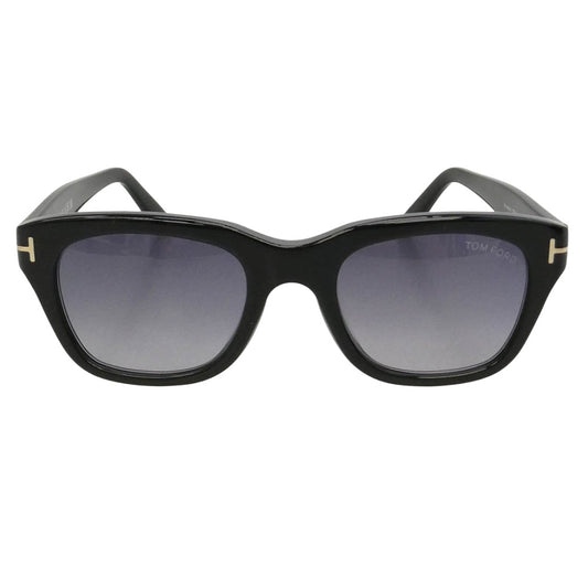 TOM FORD トムフォード TF237-F アジアンフィット ウェリントンシェイプ カラー レンズ サングラス ブラック系 51□21 145【極上美品】【中古】