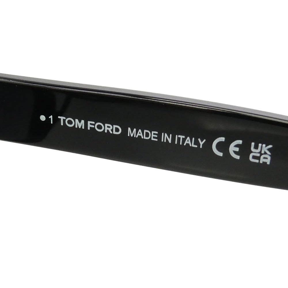 TOM FORD トムフォード TF237-F アジアンフィット ウェリントンシェイプ カラー レンズ サングラス ブラック系 51□21 145【極上美品】【中古】