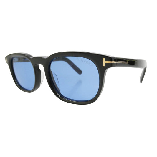 TOM FORD トムフォード TF1122-D 日本企画モデル ウェリントンシェイプ カラー レンズ サングラス ブラック系 50□20 145【美品】【中古】